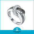 OEM Accepted Bead 925 Sterling Silver Ring Design (R-0582)